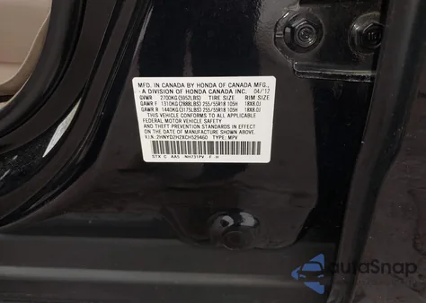 2012 Acura Mdx из США, поврежденный, VIN 2HNYD2H2XCH529460